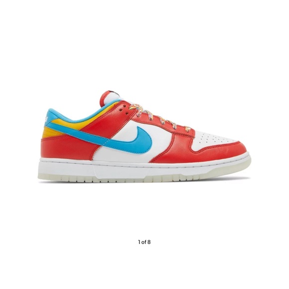 lebron james fruity pebble dunk low || size 8.5 men’s 10 women’s - Picture 4 of 5